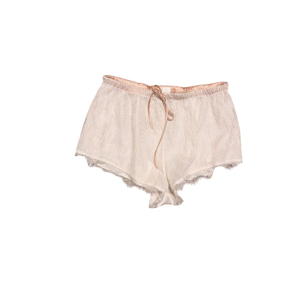 Victoria’s Secret Satin Lace Sleep Shorts – XS